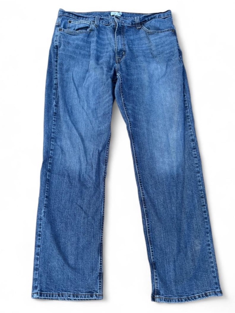 True Craft Jeans | Medium Wash Denim I Straight Fit | 36x32